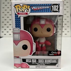 Funko POP - Mega Man Quick Boomerang - Vinyl Figure - 102 - Gamestop Exclusive
